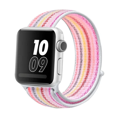 Apple Watch rihm nailon 384041mm Pinstripe Powder 2