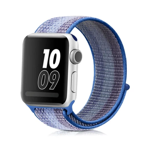 Apple Watch rihm nailon 384041mm Striped Lake Blue