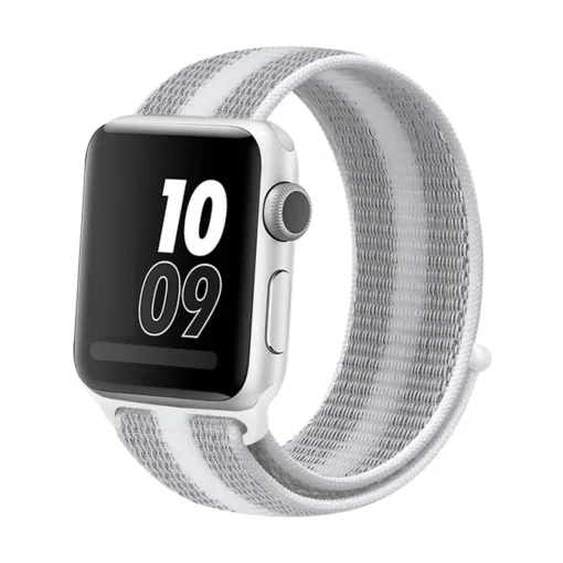 Apple Watch rihm nailon 384041mm Striped White