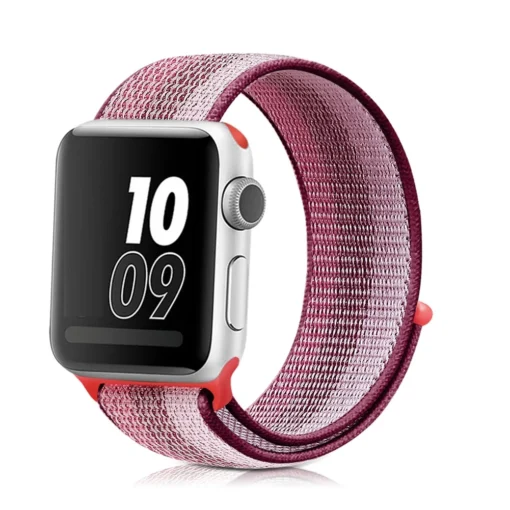 Apple Watch rihm nailon 424445Ultra Berry Color 2