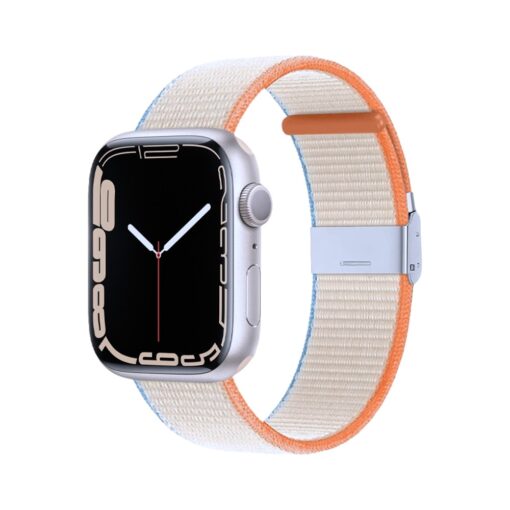 Apple Watch rihm nailon milky white 3