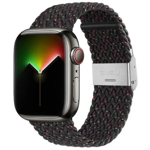 Apple Watch rihm punutud nailonist 384041mm Starlight Black