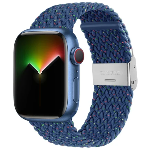 Apple Watch rihm punutud nailonist 384041mm Starlight Blue