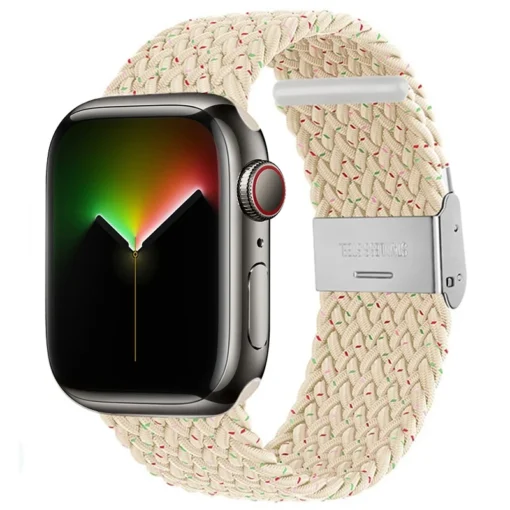 Apple Watch rihm punutud nailonist 384041mm Starlight Brilliance