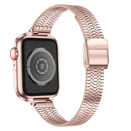 Apple Watch rihm roostevabast terasest 384041mm pink gold 1