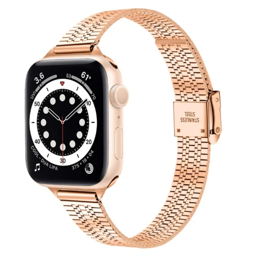 Apple Watch rihm roostevabast terasest 384041mm rose gold