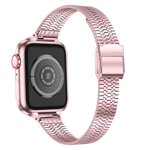 Apple Watch rihm roostevabast terasest 384041mm rose pink 1