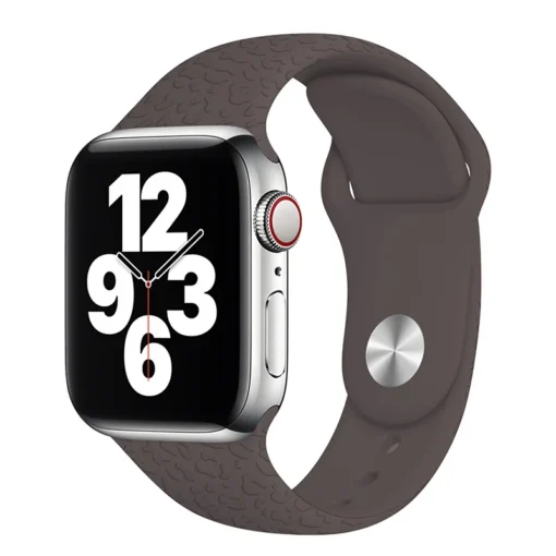 Apple Watch rihm silikoonist 384041mm Cocoa 2