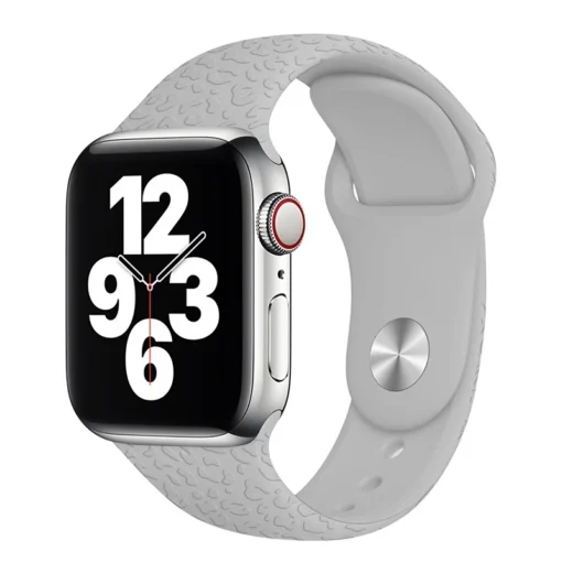 Apple Watch rihm silikoonist 384041mm Light Grey 2