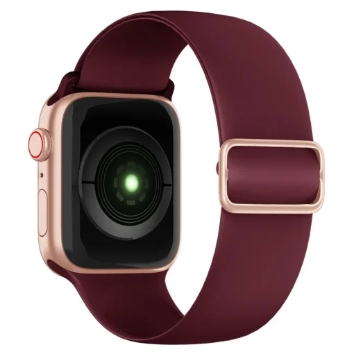 Apple Watch rihm silikoonist 384041mm Wine Red 1