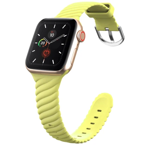 Apple Watch rihm silikoonist 384041mm kollane 3