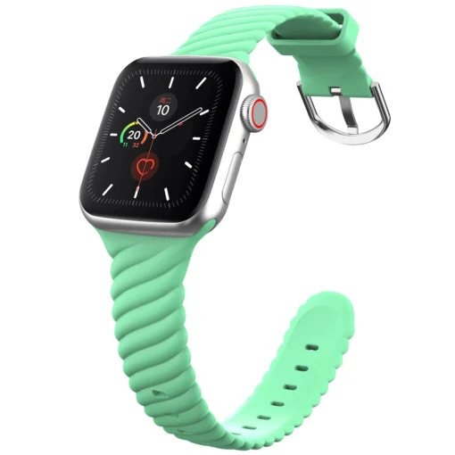 Apple Watch rihm silikoonist 384041mm roheline 3