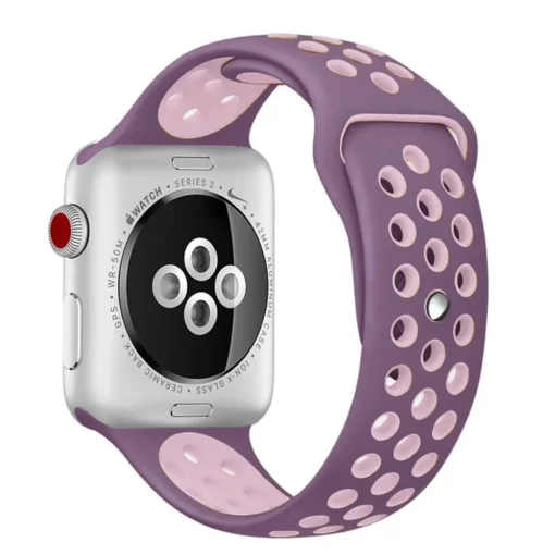 Apple Watch rihm silikoonist 424445Ultra Purple Powder