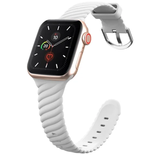 Apple Watch rihm silikoonist 424445Ultra valge 3