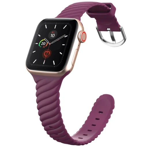 Apple Watch rihm silikoonist 424445Ultra veinipunane 4