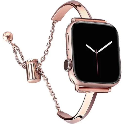 Apple Watch roostevabast terasest rihm 384041mm Rose Gold