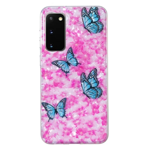 Samsung S20 FE umbris silikoonist Colorful Butterfly 1