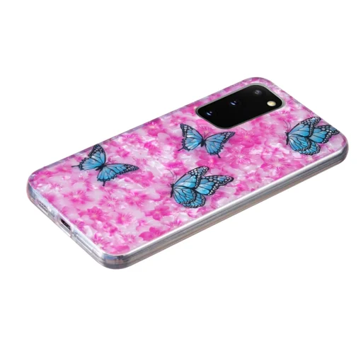 Samsung S20 FE umbris silikoonist Colorful Butterfly 2