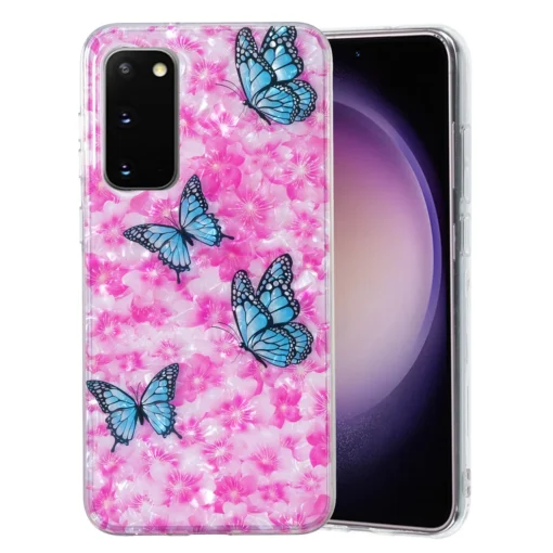 Samsung S20 FE umbris silikoonist Colorful Butterfly