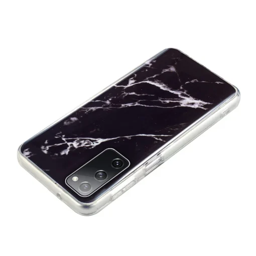 Samsung S20 FE umbris silikoonist Marble Must 3