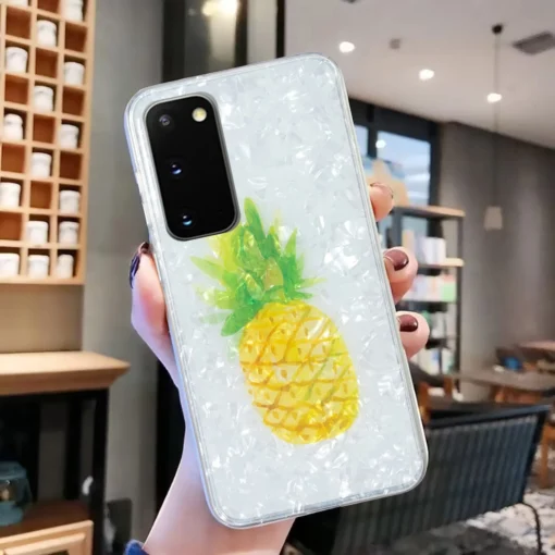 Samsung S20 FE umbris silikoonist Pineapple 3