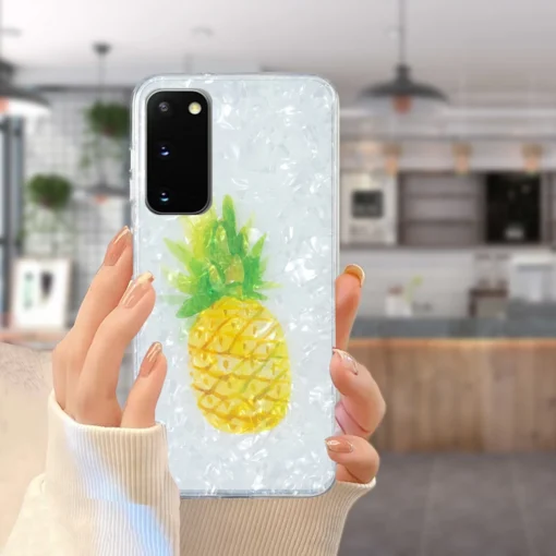 Samsung S20 FE umbris silikoonist Pineapple 4