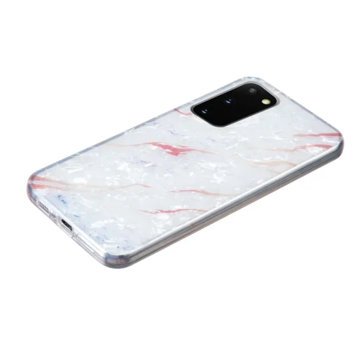 Samsung S20 FE umbris silikoonist White Marble 2