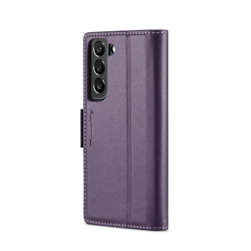 Samsung S22 raamatkaaned kunstnahast RFID kaartide kaitsega Pearly Purple 2