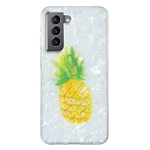 Samsung S22 umbris silikoonist Pineapple 1