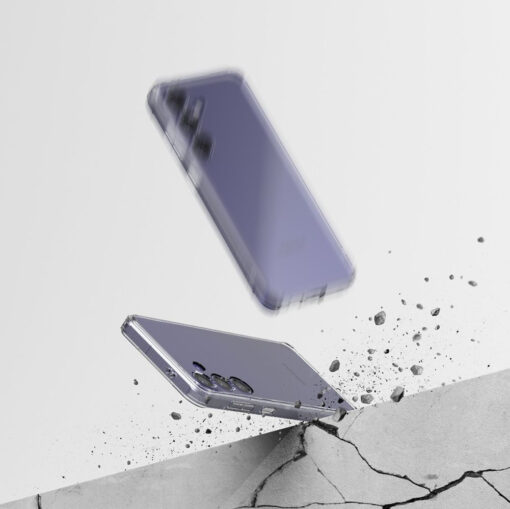 Samsung S24 PLUS umbris silikoonist serva ja plastikust tagusega Ringke Fusion labipaistev 4
