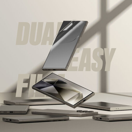 Samsung S24 ULTRA kaitsekile Rignke Dual Easy 2tk pakis 8