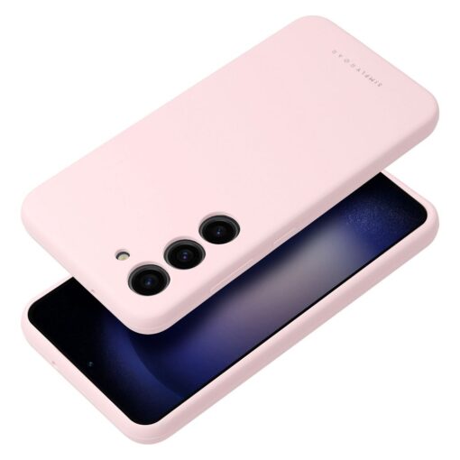 Samsung S24 ULTRA umbris silikoonist Roar Cloud Skin hele roosa