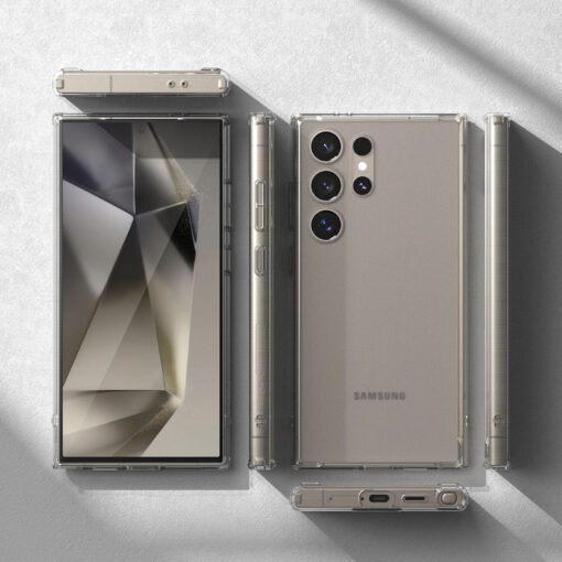 Samsung S24 ULTRA umbris silikoonist serva ja plastikust tagusega Ringke Fusion Matte labipaistev 6