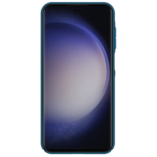 Samsung A15 Nillkin Frosted Shield umbris kaamera kaitsega sinine 3
