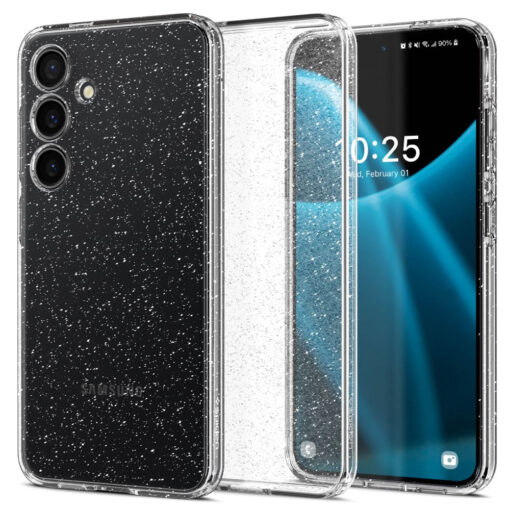 Samsung S24 umbris Spigen Liquid Crystal silikoonist sadelev