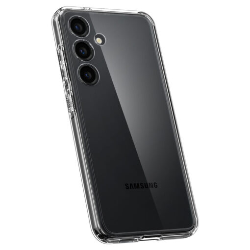 Samsung S24 umbris Spigen Ultra Hybrid plastikust taguse ja silikoonist raamiga labipaistev 6