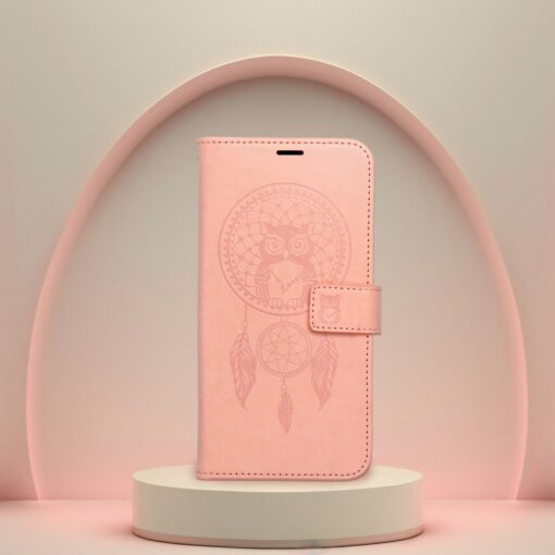 Samsung A15 kaaned kunstnahast MEZZO unenaopuudja roosa 4