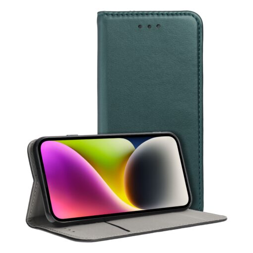 Samsung A25 kaaned Smart Magneto book roheline scaled