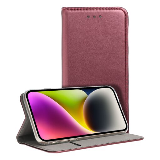 Samsung A25 kaaned Smart Magneto burgundia scaled