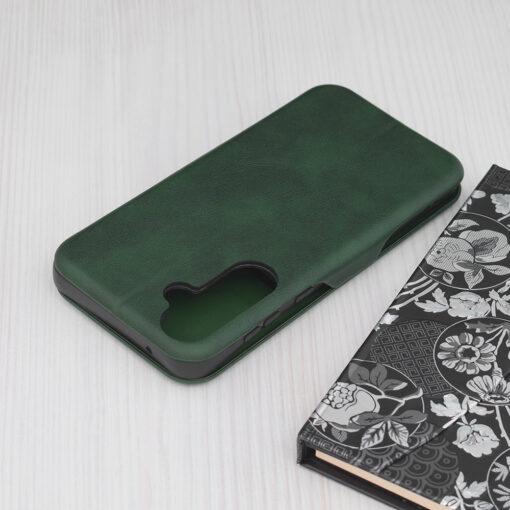 Samsung A35 kaaned kaarditaskuga Safe Wallet Plus roheline 2