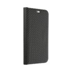 Samsung-A35-kaaned-kunstnahast-LUNA-Book-Carbon-must