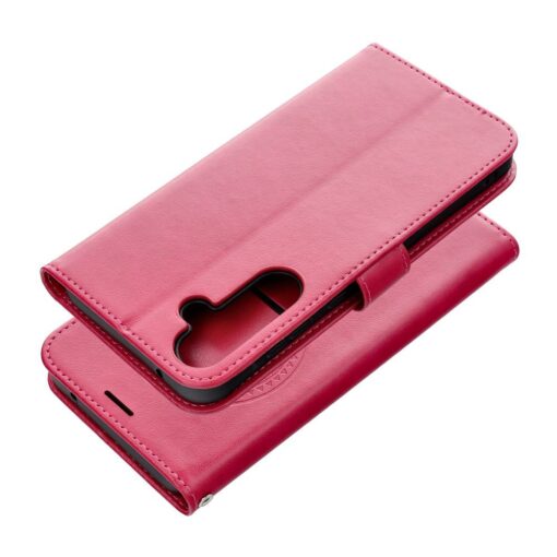 Samsung A55 kaaned kunstnahast MEZZO unenaopuudja punane 1