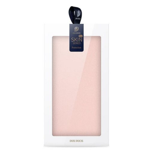 Samsung A55 kunstnahast kaaned kaarditaskuga DUX DUCIS Skin Pro roosa 9