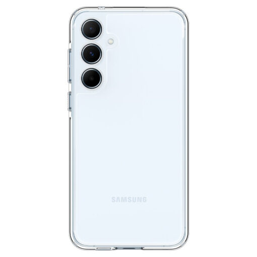 Samsung A55 umbris Spigen Ultra Hybrid plastikust taguse ja silikoonist raamiga labipaistev 5