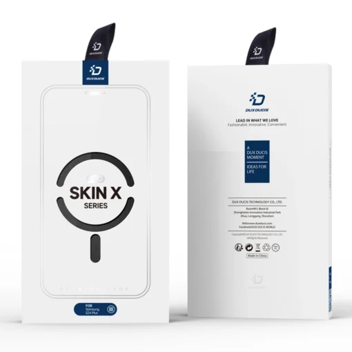 Samsung S24 PLUS kaaned MagSafe tugijalaga Dux Ducis Skin X Pro must 4