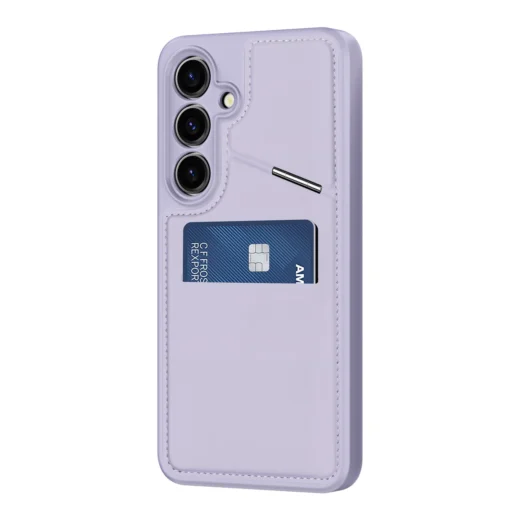Samsung S24 PLUS umbris 3in1 MagSafe Wallet RFID Dux Ducis Rafi lilla 1