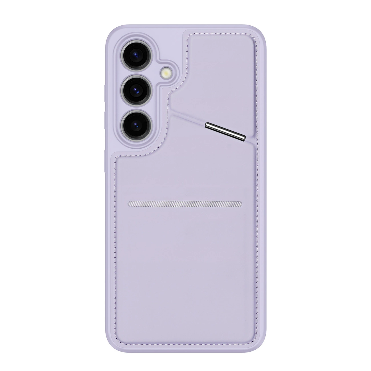 Samsung S24 PLUS umbris 3in1 MagSafe Wallet RFID Dux Ducis Rafi lilla