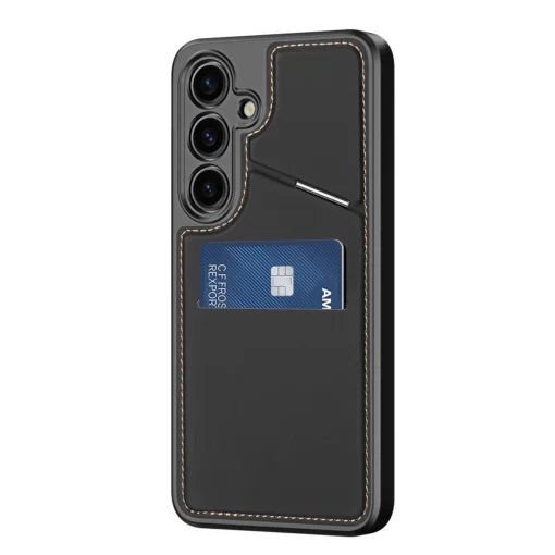 Samsung S24 PLUS umbris 3in1 MagSafe Wallet RFID Dux Ducis Rafi must 1