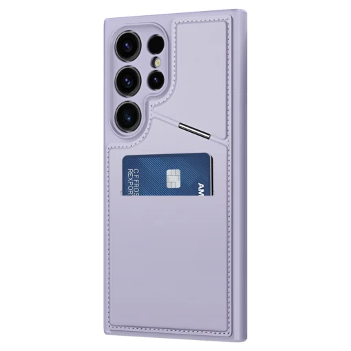 Samsung S24 ULTRA umbris 3in1 MagSafe Wallet RFID Dux Ducis Rafi lilla 1