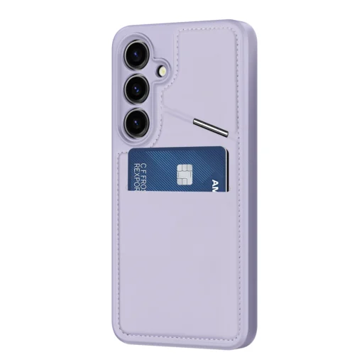 Samsung S24 umbris 3in1 MagSafe Wallet RFID Dux Ducis Rafi lilla 1